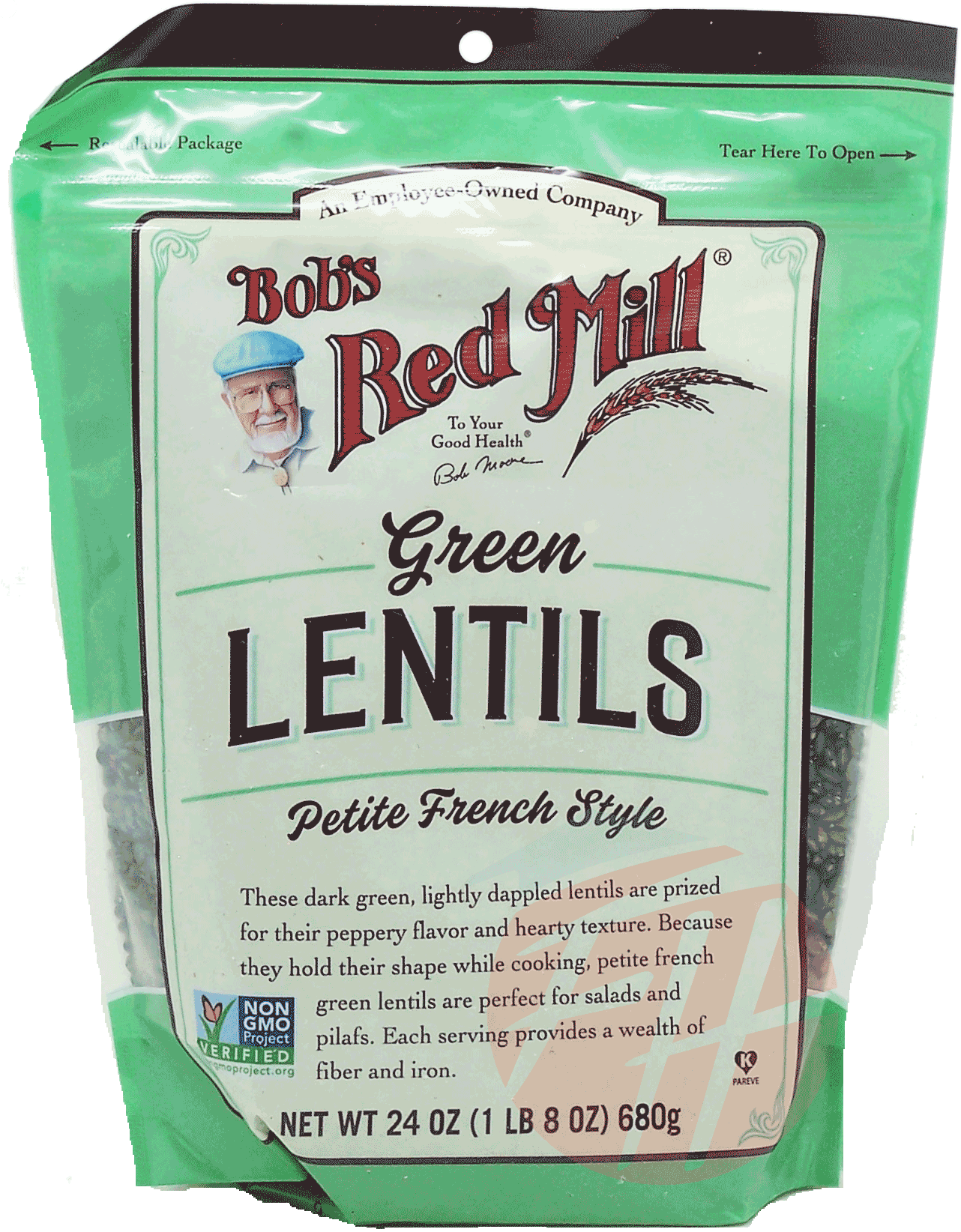 Bob's Red Mill  green lentils, petite french style Full-Size Picture